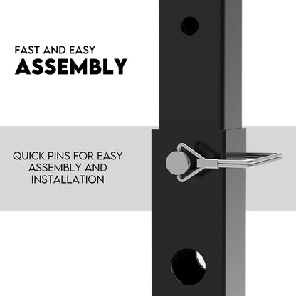 Fiernero Tow Bar Ladder Rack | Adjustable Rear Hitch Mount (50mm) for Utes & Dual Cabs