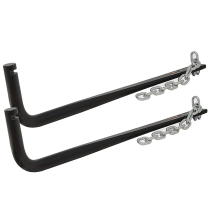 Round, forged spring bars