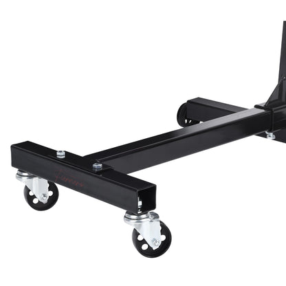 Fiernero 450KG Professional Engine Repair Stand | 360° Rotating Head H-Base Adjustable Arms