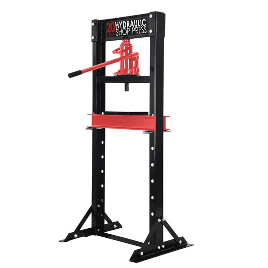 Fiernero 20 Ton Hydraulic Shop Press Industrial | Heavy Duty Workshop Tool for Bearings
