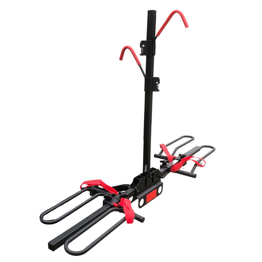 Fiernero 45KG E-Bike Rack with Folding Design | 2-Inch Hitch Fits 20-29" Wheels & Fat Tires