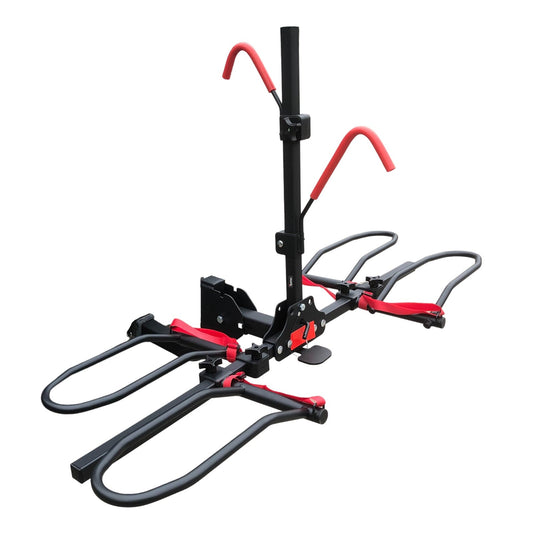 Fiernero Heavy-Duty 2 E-Bike Carrier Tilt & Foldable | 100KG Total Capacity | 50mm Towbar