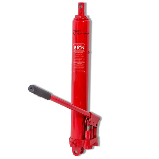 Fiernero 8 Ton Long Ram Jack Double Pump Lift | Replacement for Engine Crane & Shop Press
