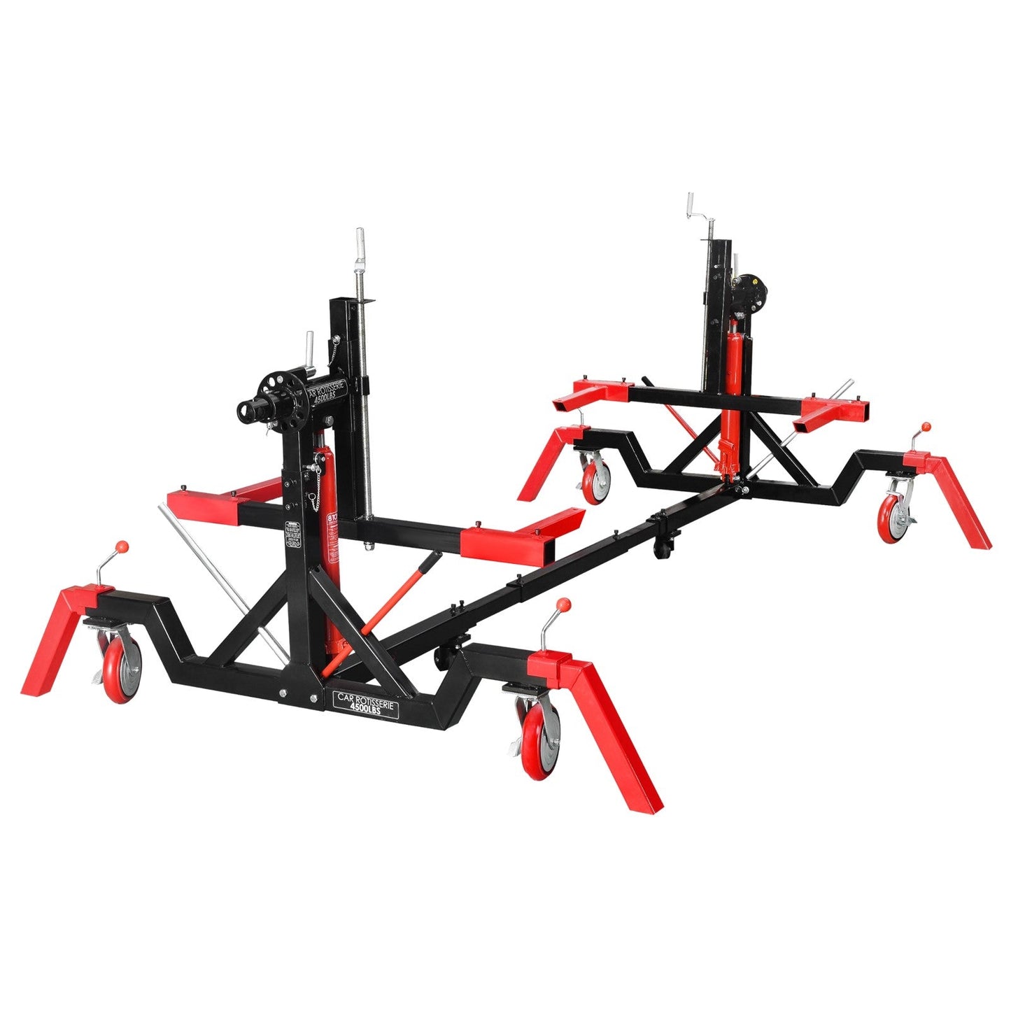 Fiernero 2000KG Car Rotisserie Heavy Duty Hydraulic | 360° Rotation Adjustable Length
