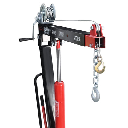 Fiernero 900 kg Hydraulic Swivel Pickup Crane | 360° Rotation & Telescopic Boom for Ute