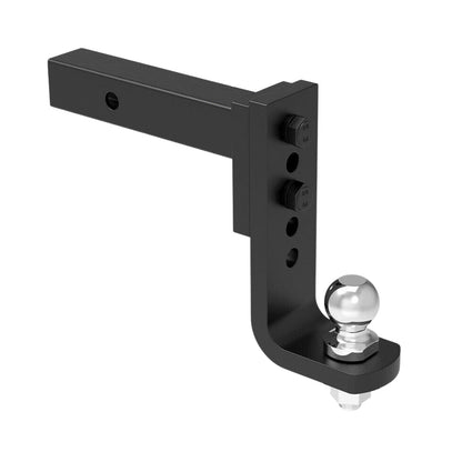 Fiernero 4000KG Adjustable Tow Bar Hitch | 5-Hole Towbar Reversible Mount with Chrome Ball