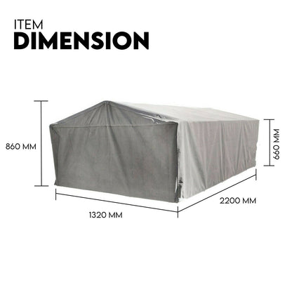 Trailer Cage 7x4 - 600 mm Cover Weatherproof Protection | UV-Resistant