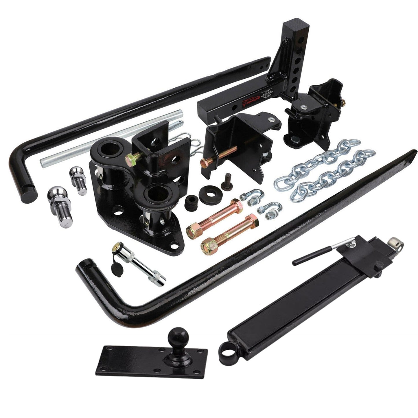Fiernero 365Kg Tow Weight Distribution Hitch Caravan System Balancer Dual Sway Control