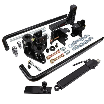 Fiernero 365Kg Tow Weight Distribution Hitch Caravan System Balancer Dual Sway Control
