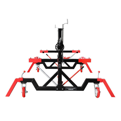 Fiernero 2000KG Car Rotisserie Heavy Duty Hydraulic | 360° Rotation Adjustable Length