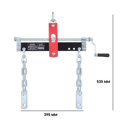 Fiernero 2000lb (907kg) Engine Crane Leveller | Crank-Adjustable Heavy-Duty Hoist Load Leveler