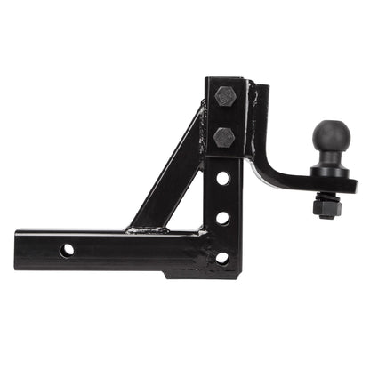 Fiernero 3500KG 16-Position Adjustable Tow Hitch Towbar for 2" Receiver w/ Pin Lock