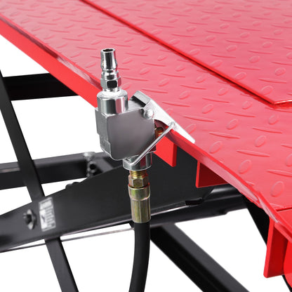 Fiernero 500KG Motorcycle Lift Table 1.9m Platform | Pro Grade Model w Dual Hydraulic & Air