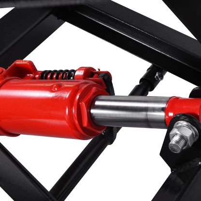 Fiernero 500 kg Hydraulic Motorcycle Lift Table | 1.9m Deck & Foot-Pump Operation