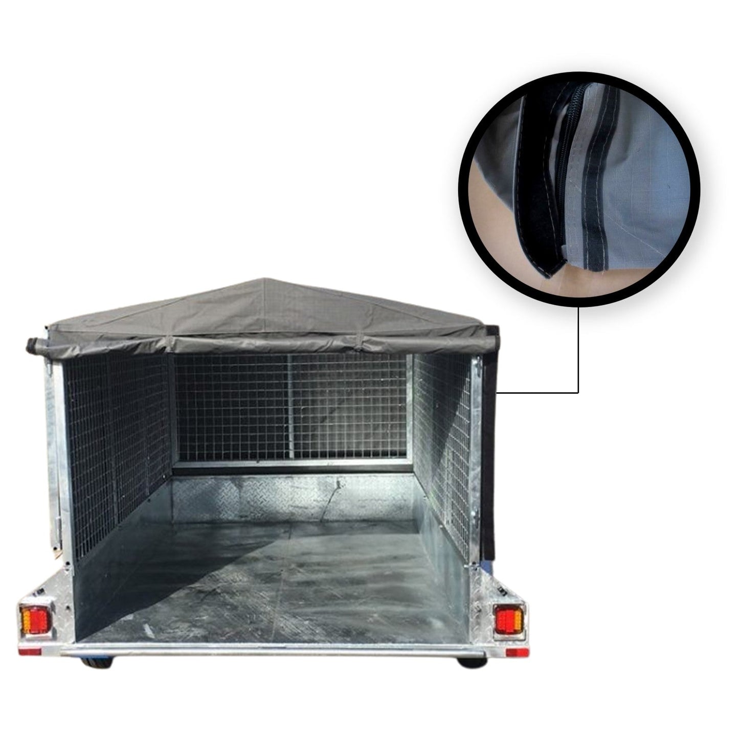 Trailer Cage 6x4 - 600 mm Cover Weatherproof Protection UV-Resistant