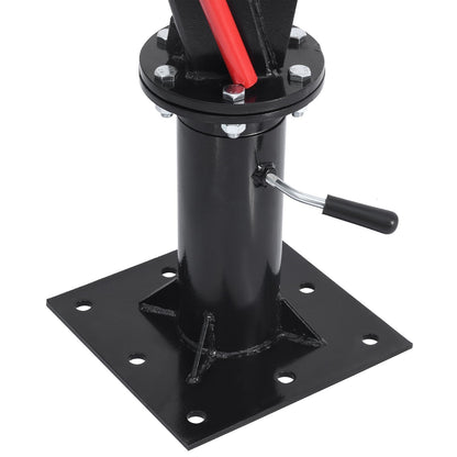 Fiernero 900 KG Electric Swivel Hydraulic Crane | 360° Rotation & 12V Electric Winch for Utes