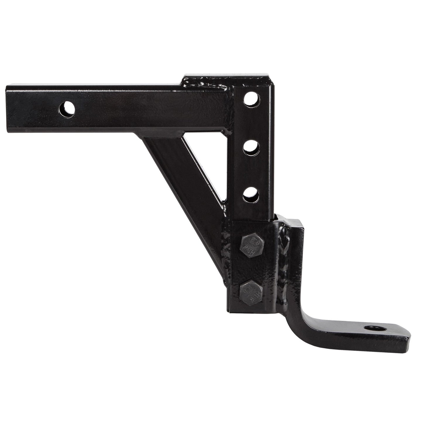 Fiernero 3500KG 16-Position Adjustable Tow Hitch Towbar for 2" Receiver w/ Pin Lock