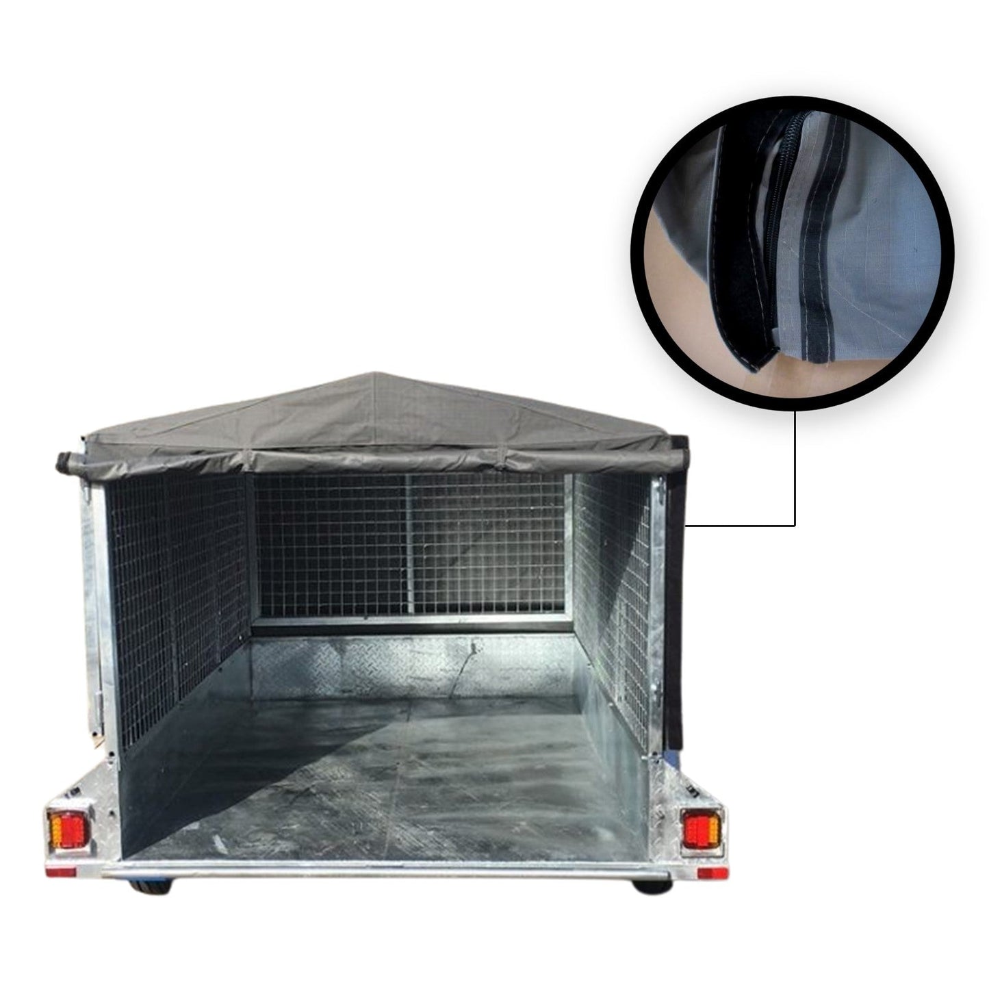 Trailer Cage 7x4 - 600 mm Cover Weatherproof Protection | UV-Resistant