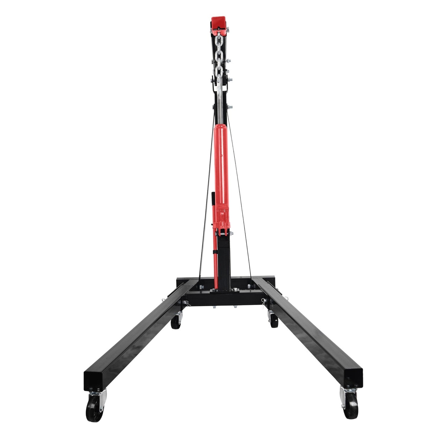 Fiernero  2000 KG Heavy-Duty Folding Engine Crane 2 Ton Hoist | 4-Position Telescopic Boom