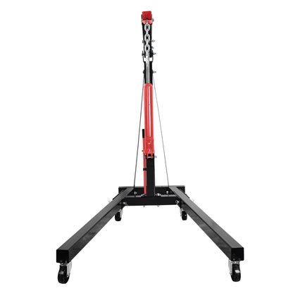 Fiernero  2000 KG Heavy-Duty Folding Engine Crane 2 Ton Hoist | 4-Position Telescopic Boom