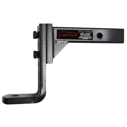 Fiernero 4000KG Adjustable Tow Bar Hitch | 5-Hole Towbar Reversible Mount with Black Ball