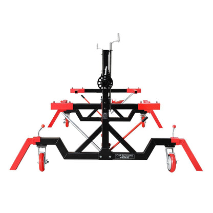 Fiernero 4500LBS Car Rotisserie Heavy Duty Hydraulic w/ Gear Box Drive Rotation
