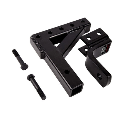 Fiernero 3500KG 16-Position Adjustable Tow Hitch Towbar for 2" Receiver w/ Pin Lock
