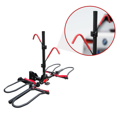 Fiernero Heavy-Duty 2 E-Bike Carrier Tilt & Foldable | 100KG Total Capacity | 50mm Towbar
