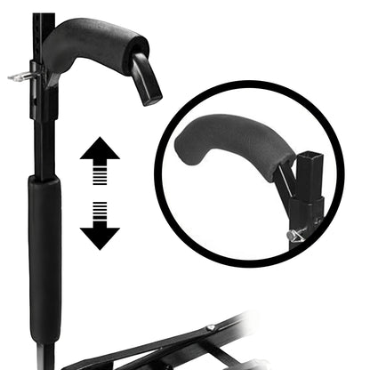 Fiernero 227KG Hitch Motorcycle Pro Carrier Rack | Anti-Wobble Stabilizer & Self-Storing